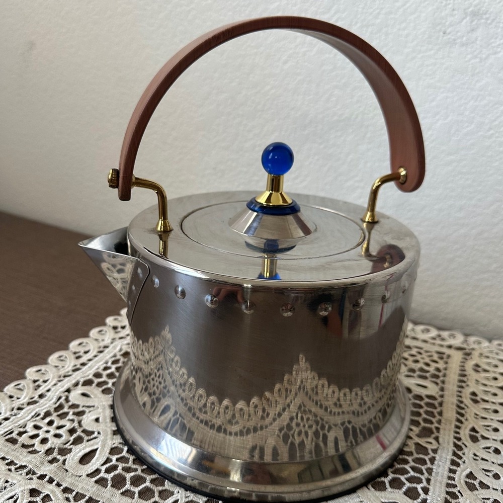 Vintage Bodum Electric Kettle 12019 Stainless Steel Replacement No Base